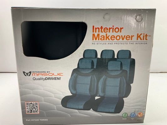 Masque 67225 Torino 4-PIECE Interior Makeover Seat Cover Kit, Front & Back Seats