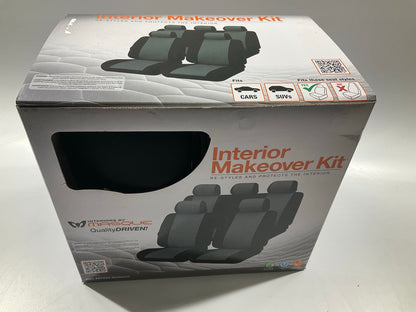 Masque 67228 Car & Small SUV Front Bucket Seat Covers & Rear Bench Cover