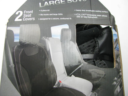 Masque 67543 Truck & SUV Front Seat Covers - DOES 2 SEATS Deluxe Series Aspen