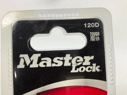 Master Lock # 120D Solid Brass Padlock 7/16'' Pad Lock For Luggage Cabinet Locker