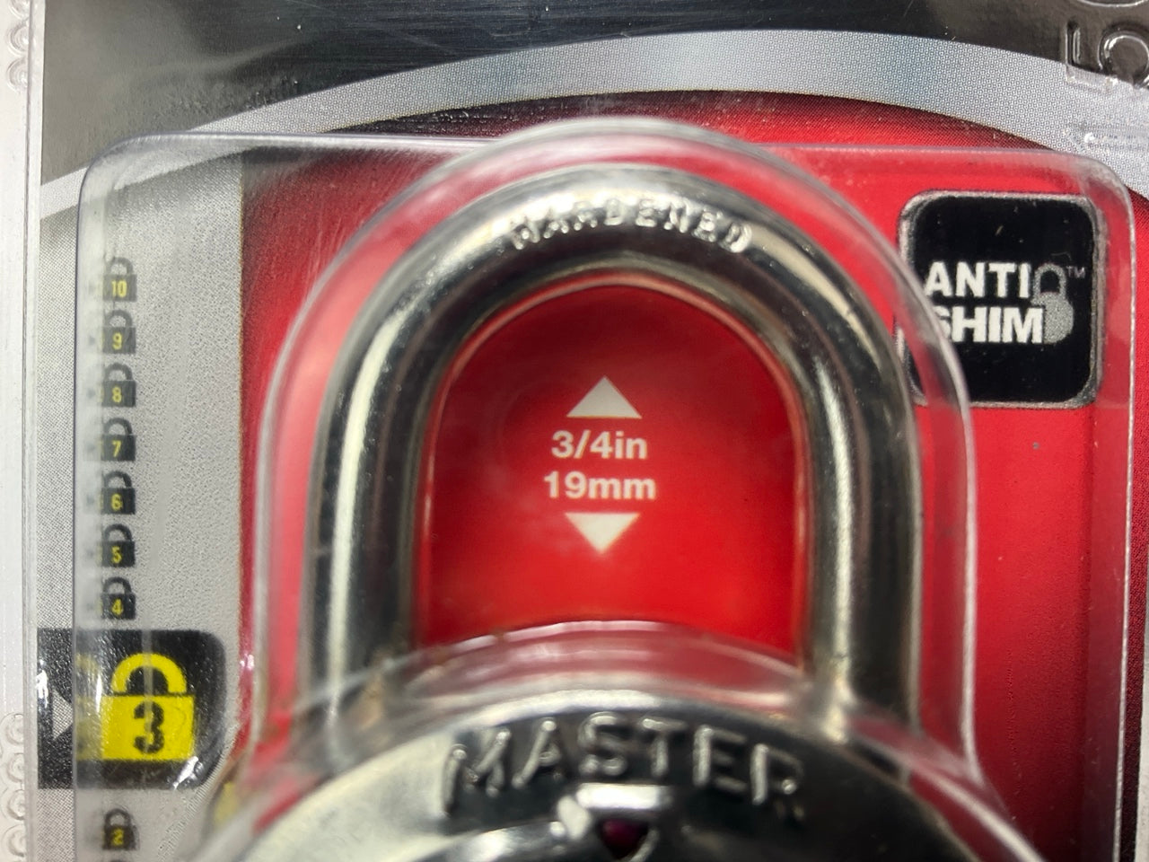 SET OF (5) - Master Lock 1500D 1-7/8'' (48mm) Wide Combination Dial Padlocks