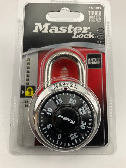 Master Lock 1500D 1-7/8'' (48mm) Wide Combination Dial Padlock
