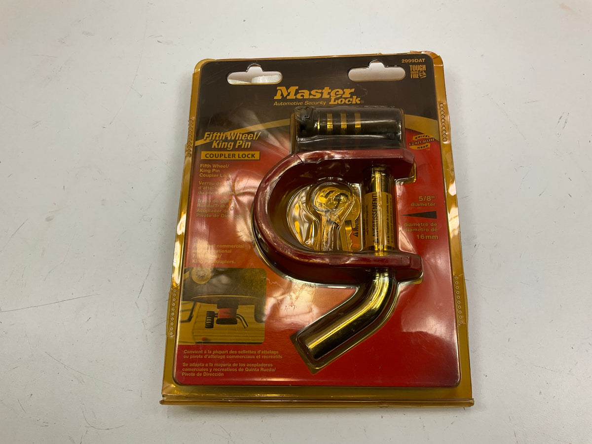 Master Lock 2999DAT 5th Fifth Wheel/King Pin Coupler Latch & Receiver Lock