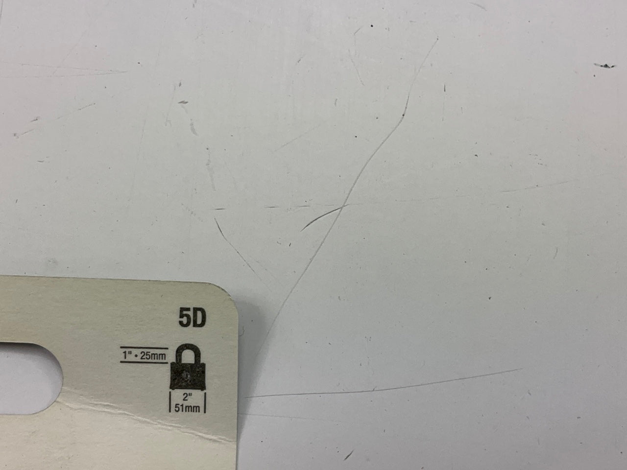 Master Lock 5D  2 In. Wide Laminated Steel 4-Pin Cylinder Padlock