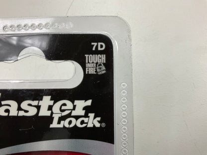 Master Lock 7D 1-1/8in (29mm) Wide Laminated Steel Pin Tumbler Padlock