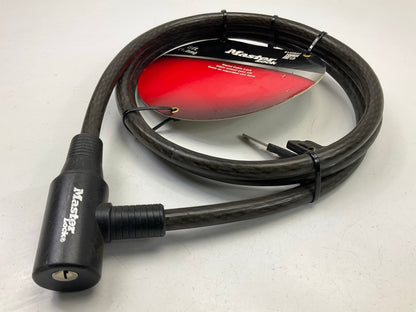 Master Lock 8142DAT 6 Ft Cable Bike Lock W/ 7/16'' Inner Diameter Cable + 2 Keys