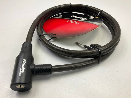 Master Lock 8142DAT 6 Ft Cable Bike Lock W/ 7/16'' Inner Diameter Cable + 2 Keys