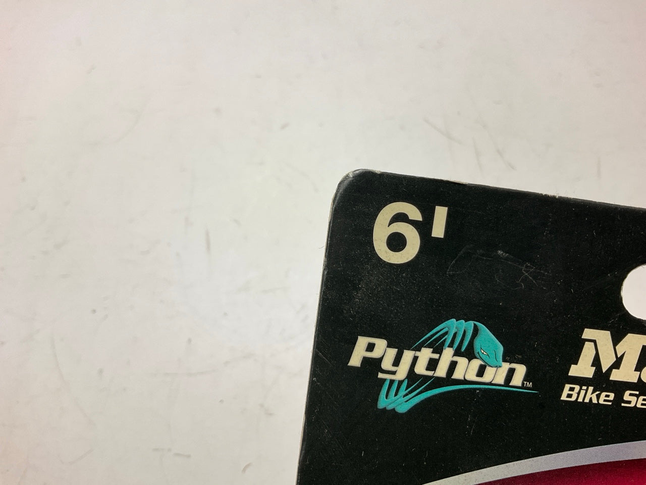 Master Lock 8418D Python Bike Cable Lock - Adjustable Keyed 6' Long Black