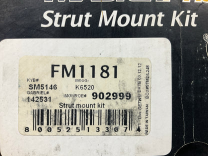 (2) Master Pro FM1181 Front Strut Mount - 97-03 Chevy Malibu, 99-04 Olds Alero