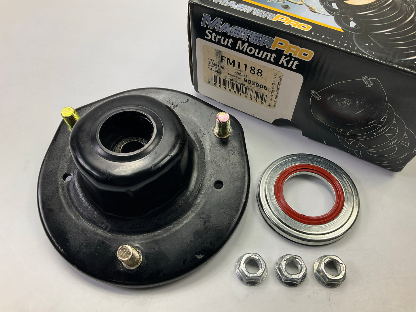 Master Pro FM1188 Front Left Strut Mount For 1997-2001 Toyota Camry, Avalon