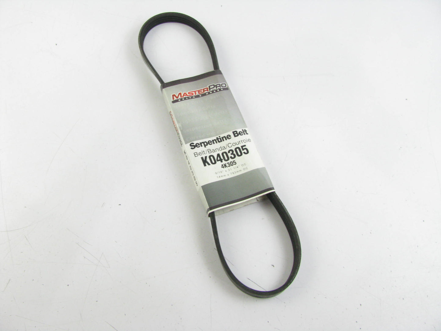 Master Pro K040305 Serpentine Belt