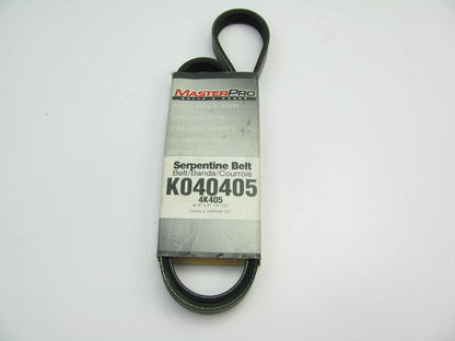 Master Pro K040405 Serpentine Belt - 0.56'' X 41.25'' - 4 Ribs