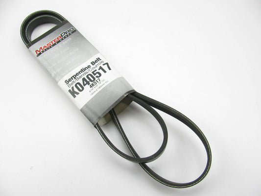 Master Pro K040517 Serpentine Belt - 0.56'' X 52.00'' - 4 Ribs