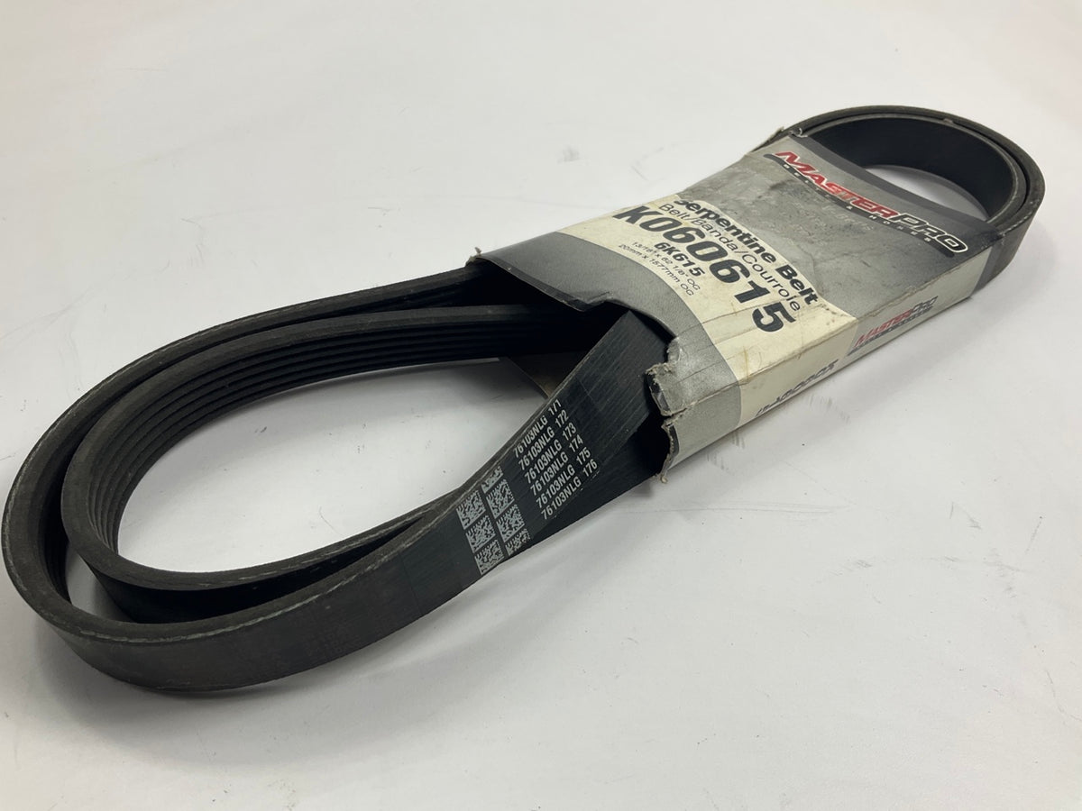 Master Pro K060615 Serpentine Belt
