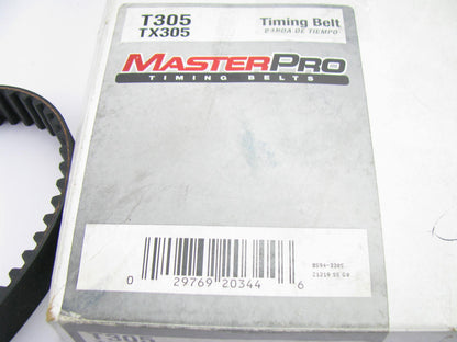 Master Pro T305 Engine Timing Belt for 2000-2006 GM Isuzu 2.2L 2.4L