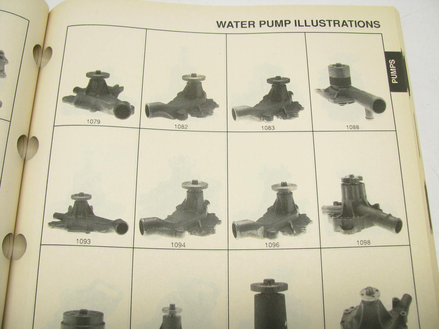 Master WP92 Water Pumps, Fan Clutches & Outlets Parts Catalog - 1992, 228 Pages