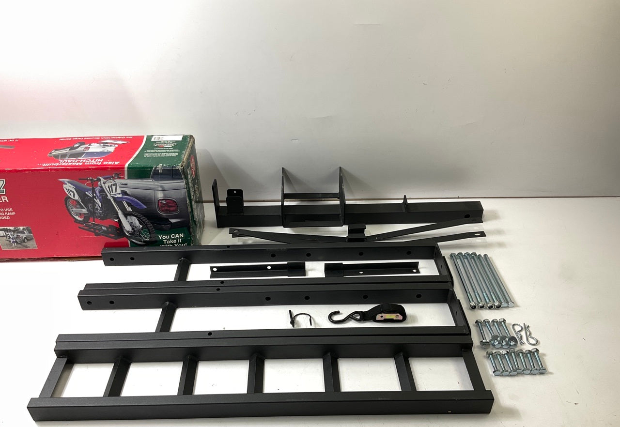 Masterbuilt HMXCR HITCH-HAUL Dirt Bike Carrier, 500lb Capacity For 2'' Receiver