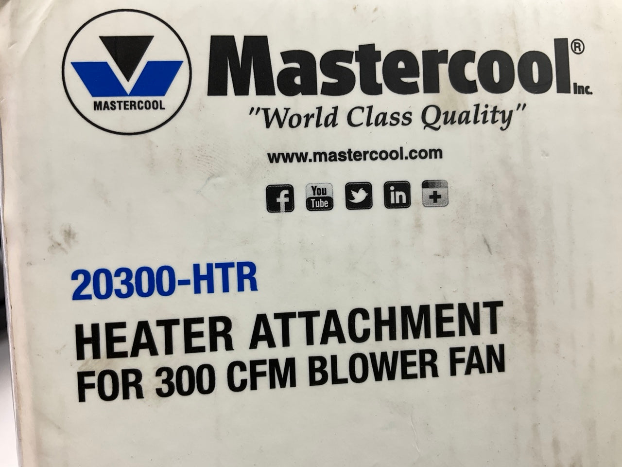 Mastercool 20300-HTR Heater Attachment For 300 CFM Blower Fan