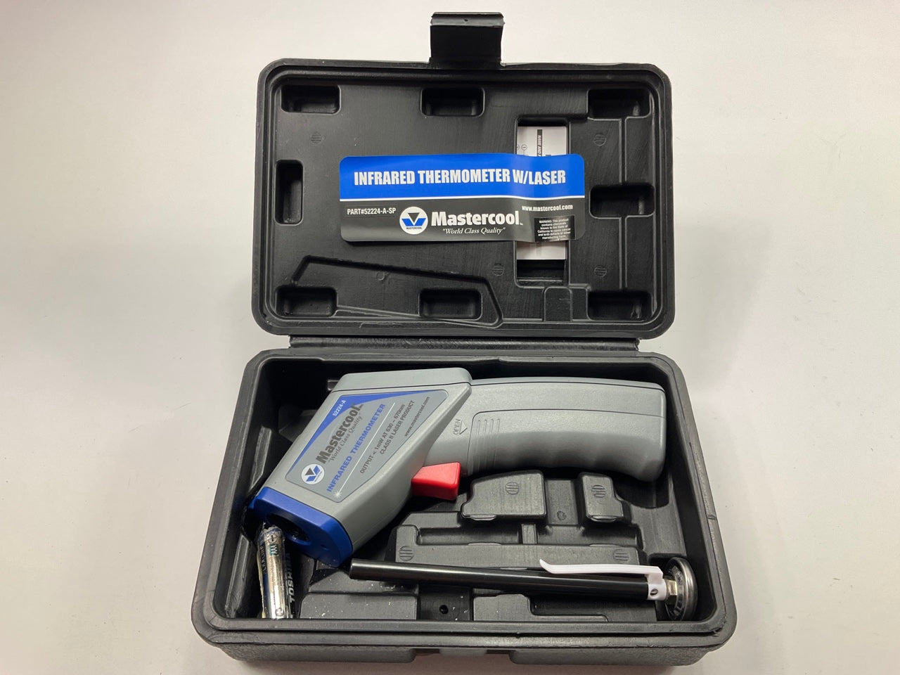 Mastercool 52224A-SP Infrared Thermometer, -40 To 932 Degrees F