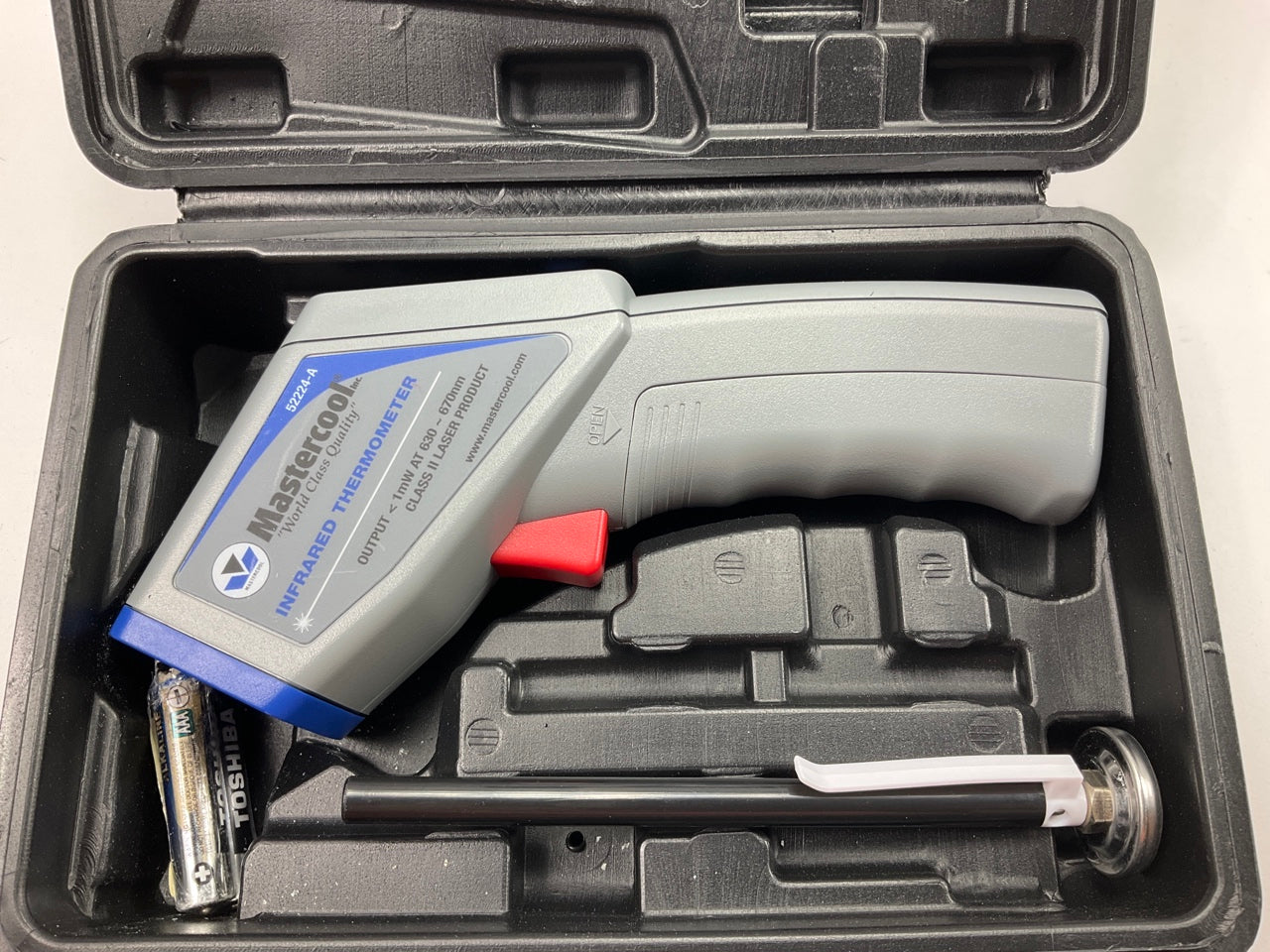 Mastercool 52224A-SP Infrared Thermometer, -40 To 932 Degrees F