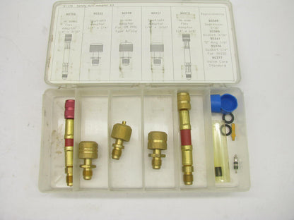Mastercool 91175 Safety A/C Manifold Adapter Kit With Plastic Box