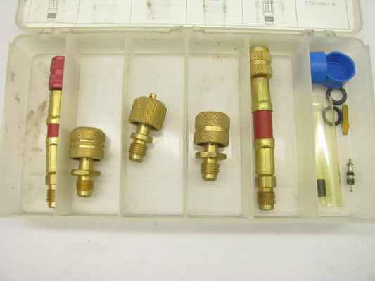 Mastercool 91175 Safety A/C Manifold Adapter Kit With Plastic Box