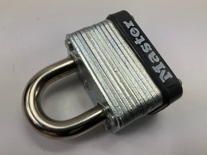 Master Lock 22D Laminated Steel Warded Padlock, 1-1/2-Inch Wide Body, 5/8-Inch