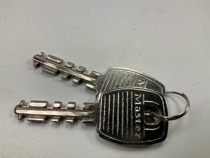 Master Lock 510D Shackle Adjustable 1 3/4'' Key Padlock