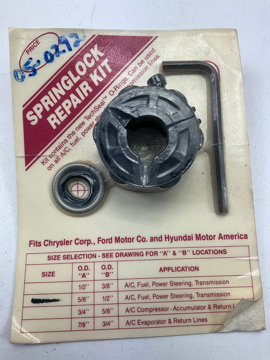 Max Air 05-0292 Springlock A/C Fuel Trans Line Spring Lock Repair Kit: 5/8'' 1/2''