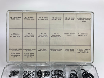 Max Air 05-0767 A/C Seal Kit: Valve Seals, Fitting Seals, Tube Seals Assortment