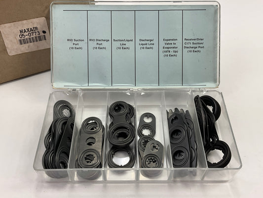 Max Air 05-0773 Vintage Metal Gasket Assortment For Chrysler RV2 A/C Compressor