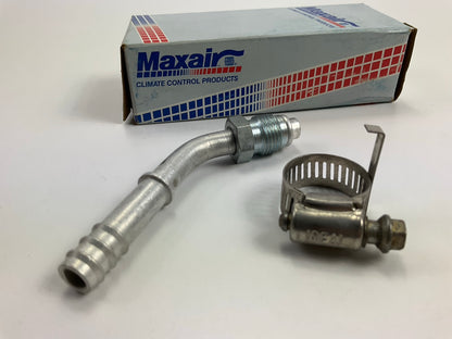 Max Air 05-4340 A/C Fitting, 3/8'' X #8 Hose Size, Male O-Ring 45 Degree