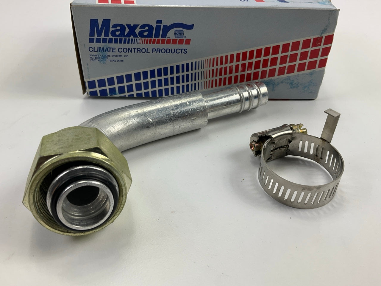 Max Air 05-4453  3/4'' A/C Line Fitting, 10 Hose Size,  Female O-Ring, 90 Deegres
