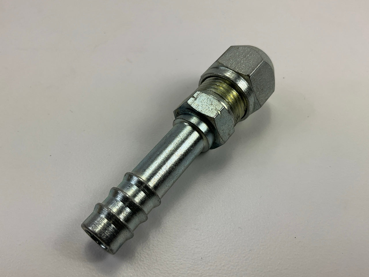 Max Air 05-4734 A/C Line Compression Fitting Straight, 3/8'' Tube OD, 8 Hose Barb