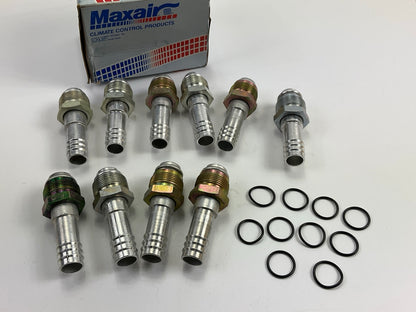 (10) Max Air 05-8303 A/C Fitting, 3/4'' X #12 Hose Size, Male O-Ring