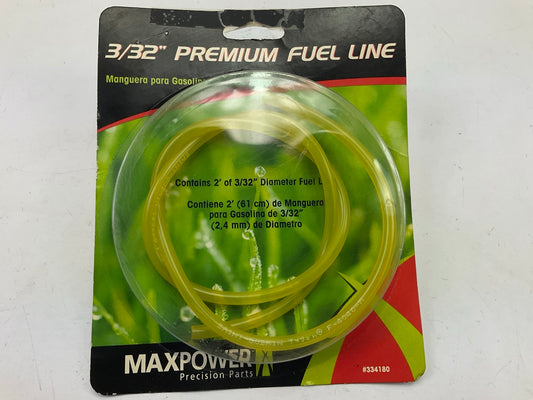 MaxPower 334180 Tygon Fuel Line Fuel Tube, 3/32'' X 2 Feet, For Small Engines