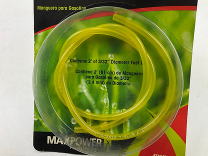 MaxPower 334180 Tygon Fuel Line Fuel Tube, 3/32'' X 2 Feet, For Small Engines