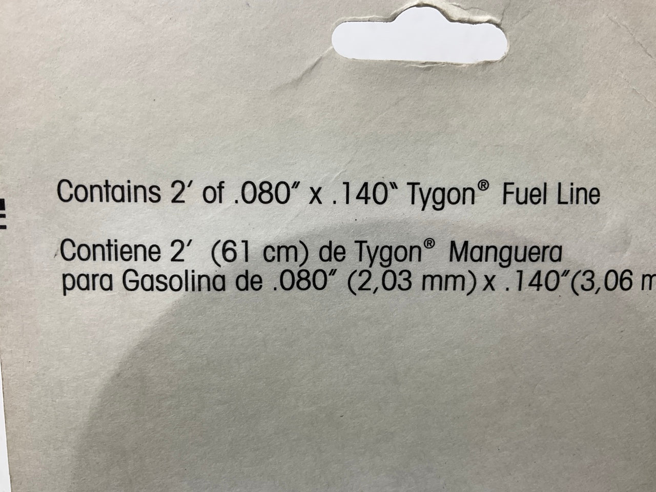 (10) Maxpower 334181 Lawn Mower / Small Engine Tygon Fuel Line, 2 Feet, .080''