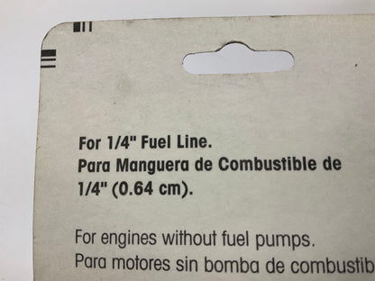 (5) MaxPower 334286 1/4'' In-Line Fuel Filter, Replaces 298090