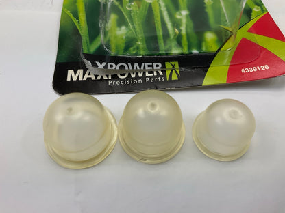 MaxPower 339126 Chain Saw Trimmer Small Engine Fuel Primer Bulb Combo Pack