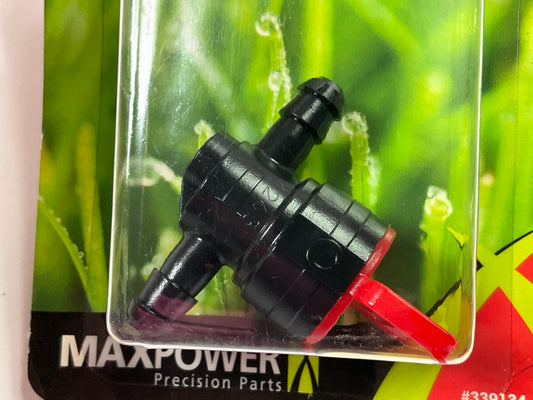 Maxpower 339134 Lawn Mower / Small Engine  1/4'' In-Line Fuel Gas Cut-Off Valve