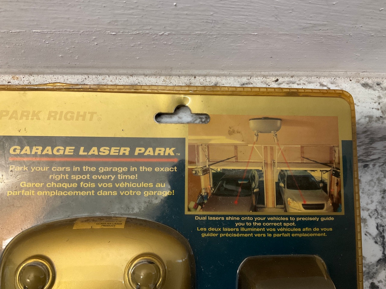 Maxsa 37312 Park Right Dual Laser Garage Laser Park System For 2 Cars