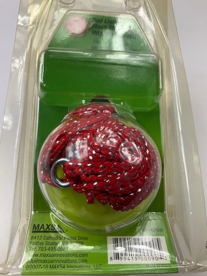 Maxsa 37340 Park Right Parking Ball Garage Car Parking Aid, Flashes When Touched