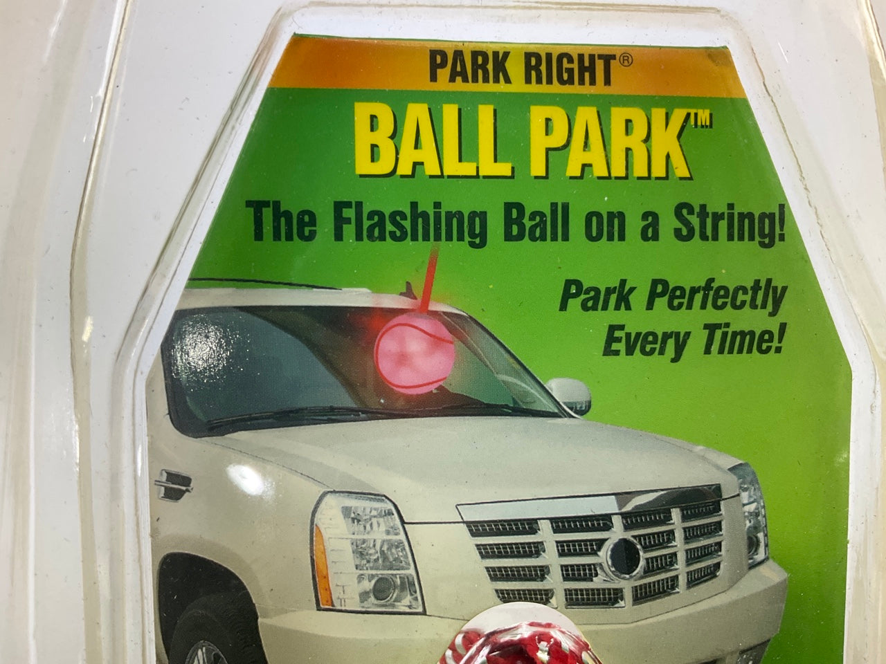 Maxsa 37340 Park Right Parking Ball Garage Car Parking Aid, Flashes When Touched