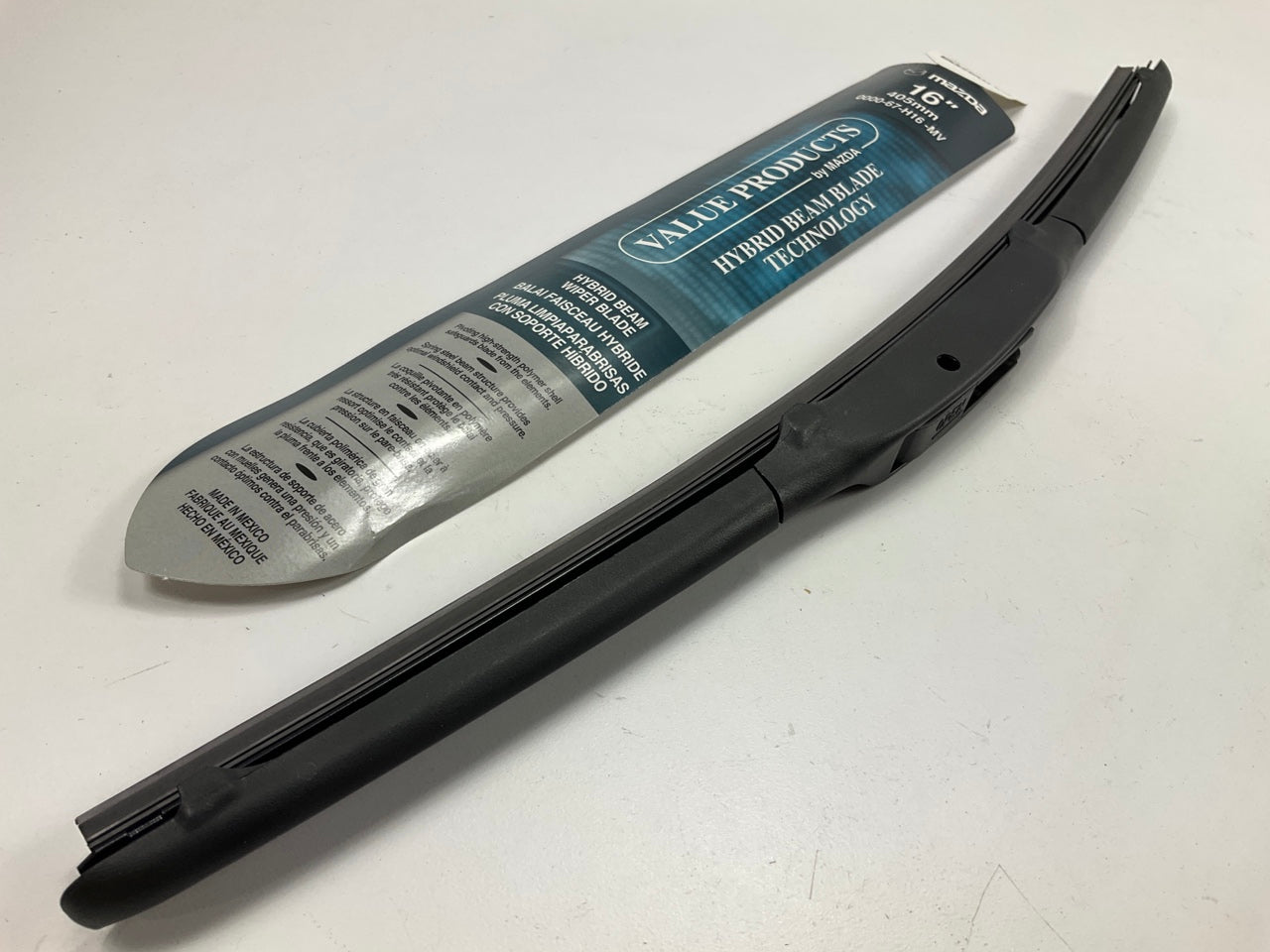 Mazda 0000-67-H16-MV Hybrid Beam Right Windshield Wiper Blade, 16''