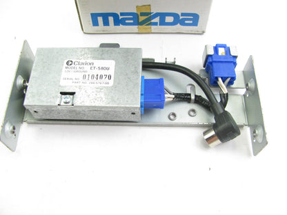 NOS OEM Mazda 0000-81-580T Amplifier - Stock Clarion ET580U - 1986 Mazda RX-7 FC