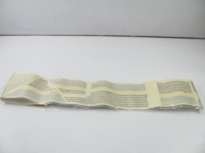 NOS OEM Mazda RH 4X2 Silver And Black Side Stripe Kit 0000-88-0908-SB
