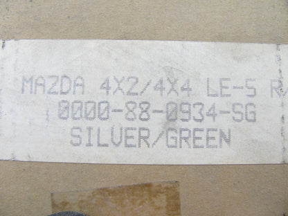 Right Side - Silver / Green Side Stripe OEM Mazda B-series Truck 0000-88-0934-SG