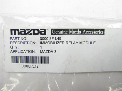 NEW GENUINE Immobilizer Relay Module OEM For Mazda 3  0000-8F-L49