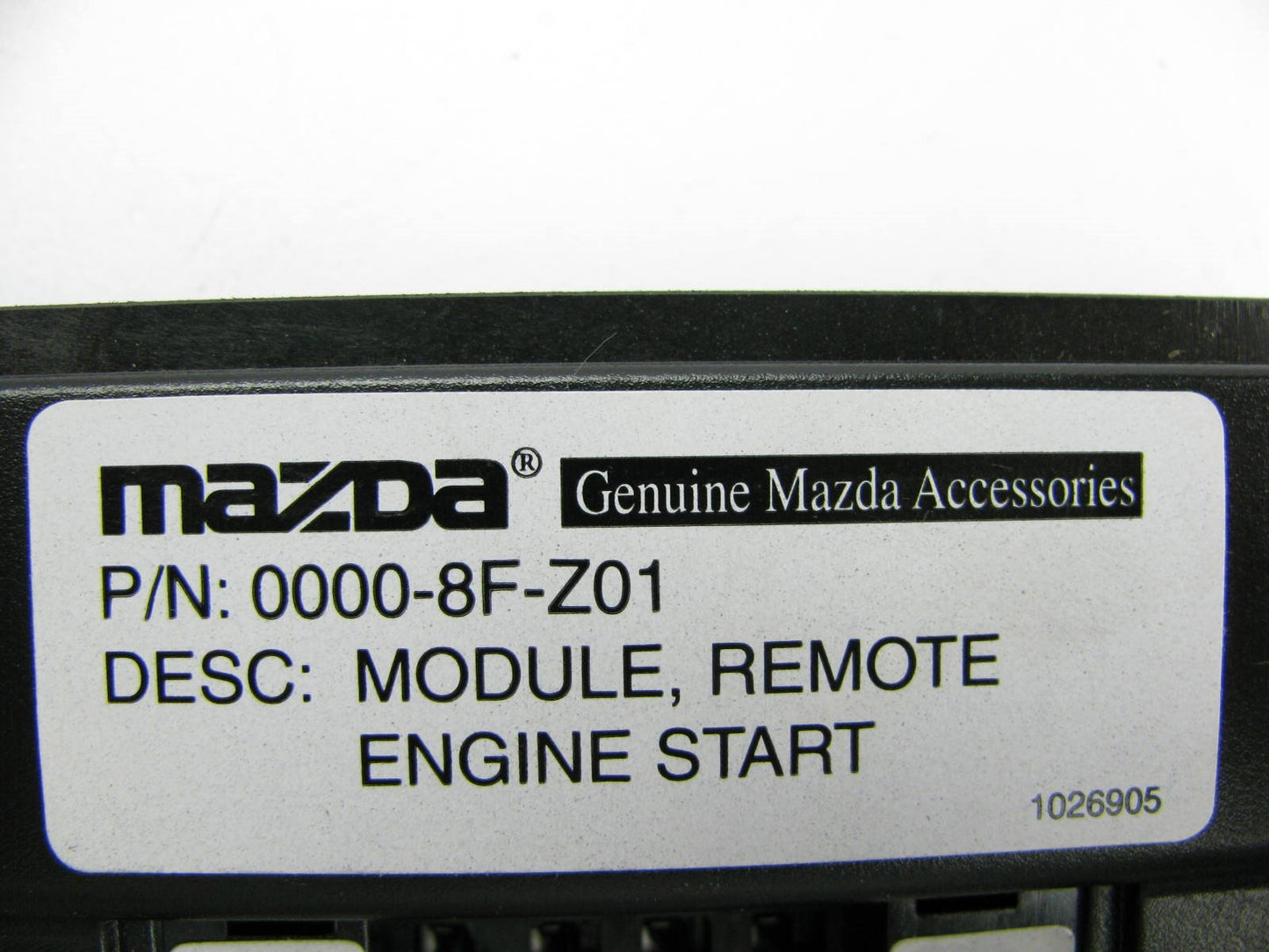 NEW - OUT OF BOX - Genuine OEM For Mazda 0000-8F-Z01 Remote Start Module